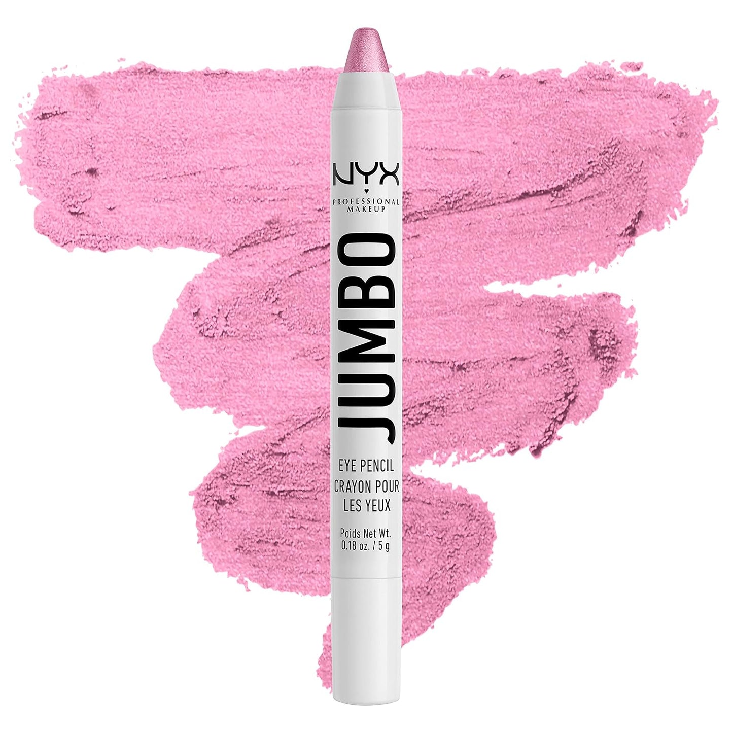 NYX PROFESSIONAL MAKEUP Jumbo Eye Pencil, Blendable Eyeshadow Stick & Eyeliner Pencil - Sherbet (Coral)