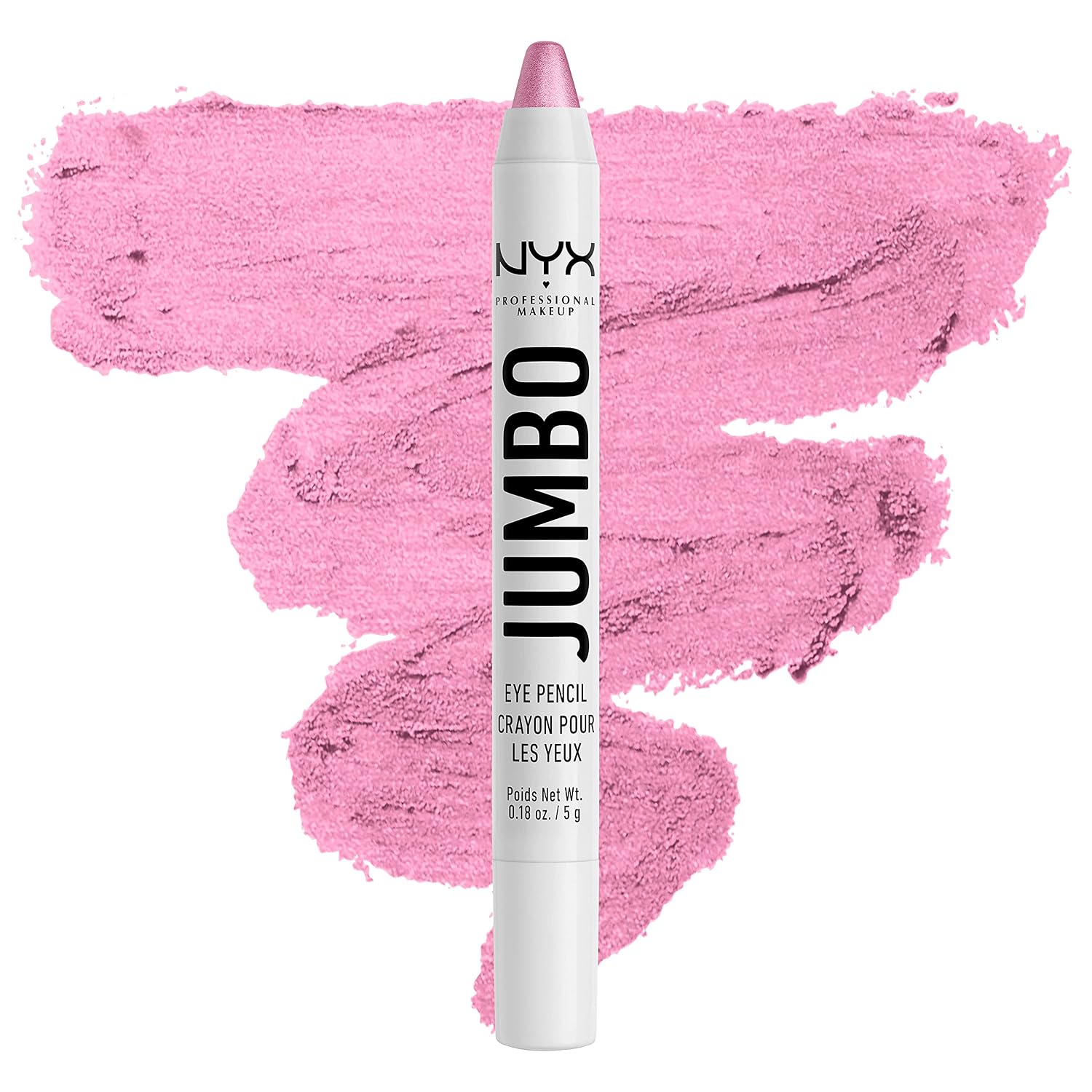 NYX PROFESSIONAL MAKEUP Jumbo Eye Pencil, Blendable Eyeshadow Stick & Eyeliner Pencil - Sherbet (Coral)